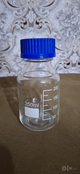 лабораторная бутылка, бутыль для реактивов, 25 мл дан 5 000 мл гача