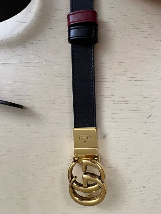 Двусторонний ремень Gucci GG Marmount