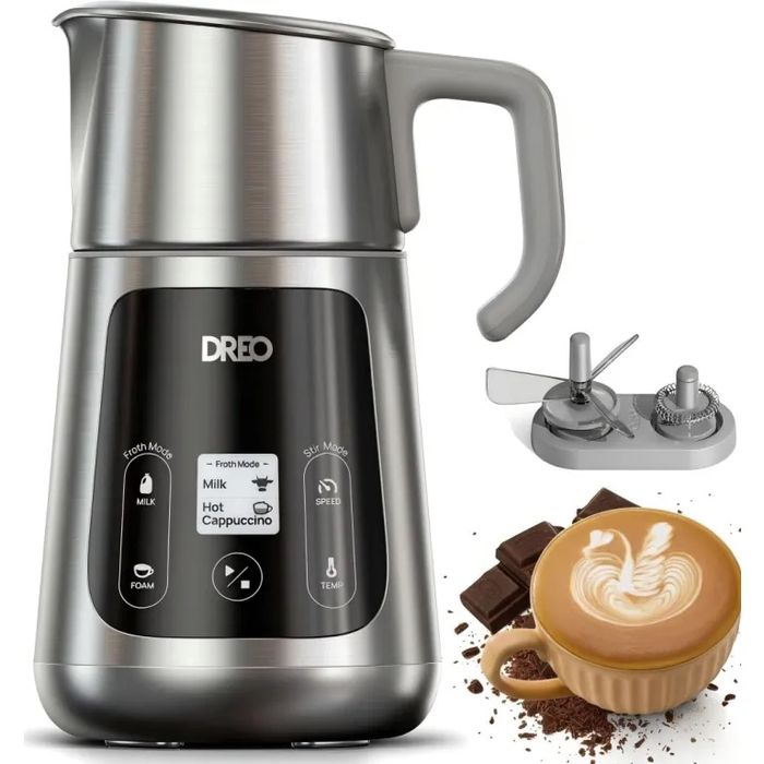 Пенообразувател за мляко Dreo All-in-1 600W