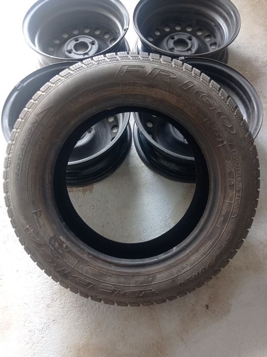 Jante tabla 4*100 ET35 vw anvelopa 165 70 14 Spring