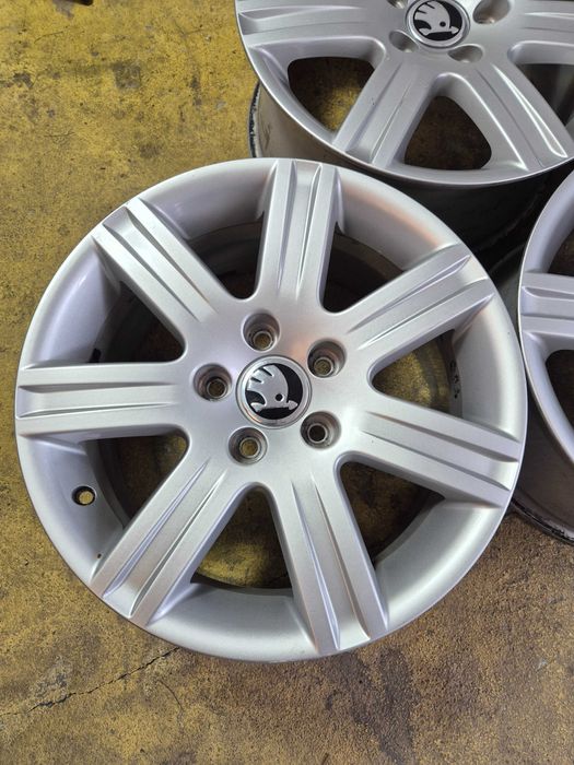 4 Jante Aliaj 5x112 16'' OEM Skoda Octavia Karoq Kodiaq Superb Yeti