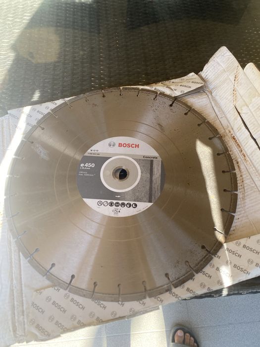 Disc diamantat bosch 450 mm
