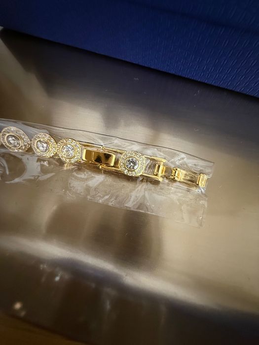 Set Swarovski Angelic auriu / colier - brățară - cercei