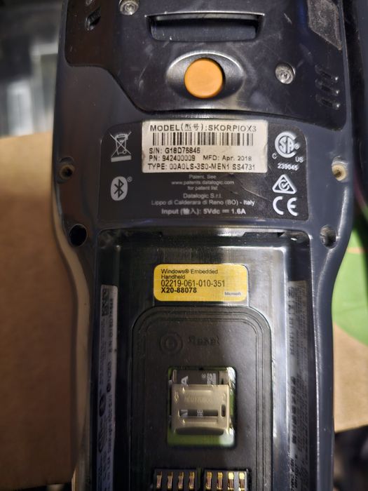 Мобилен терминал Datalogic skorpio X3 с баркод четец