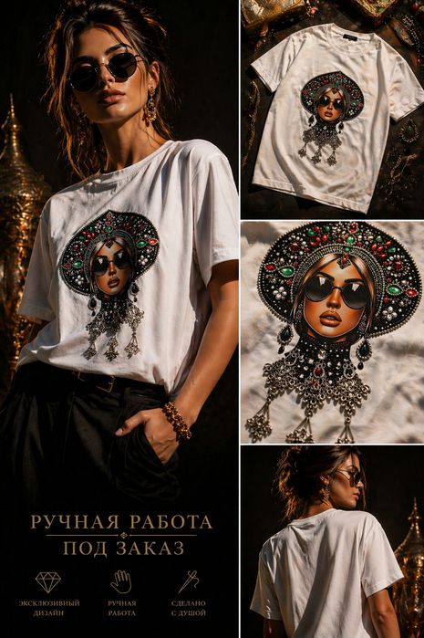 Футболки ручная работа