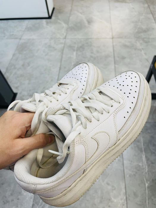 Кеды белые почти новые