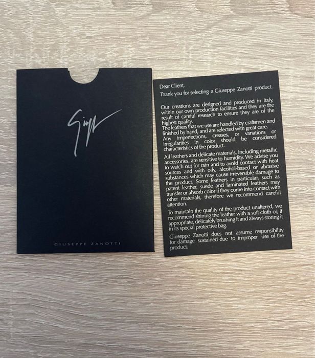 Vand Giuseppe Zanotti