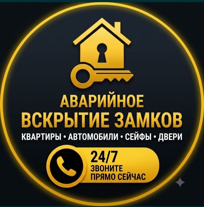 Вскрытие замков двери сейфа авто гаража  Установка врезка замена замка