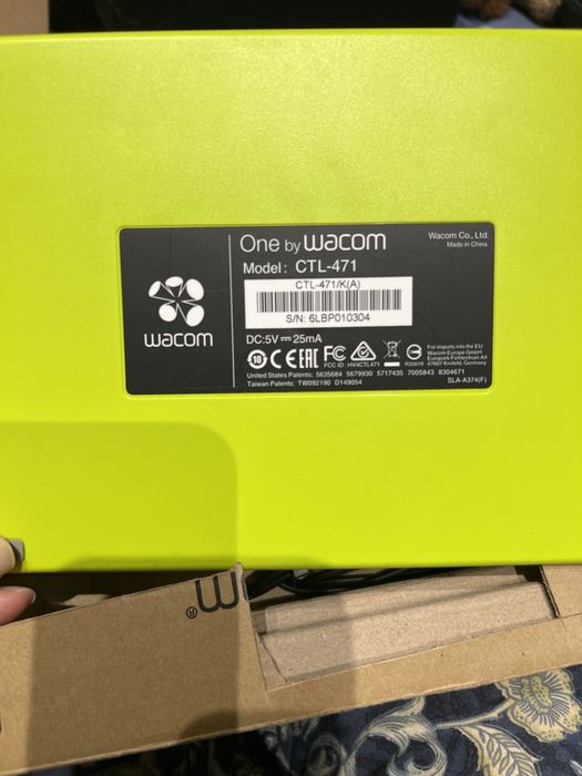 Графический планшет wacom со стилусом