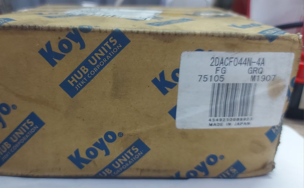 Подшипник ступицы колеса, задний левый .