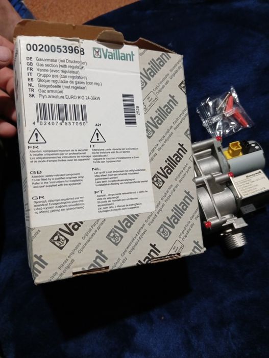 Vind vana gaz cu regulator centrala termice nouă