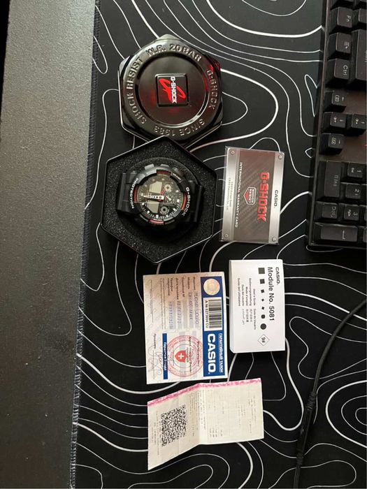 Casio gshock ga100 apple watch