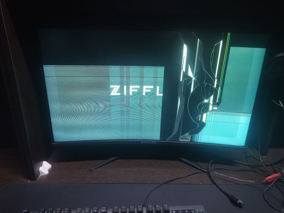 Monitor ekran singan 27 ziffler 75 hz