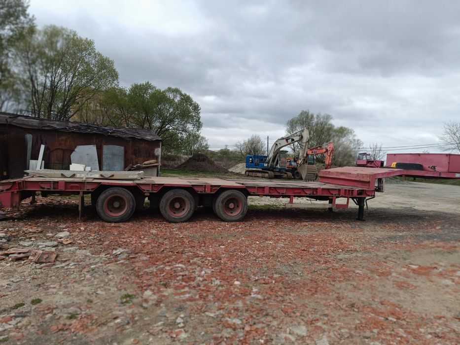 Trailer  transport utilaje Goldhofer STN-L