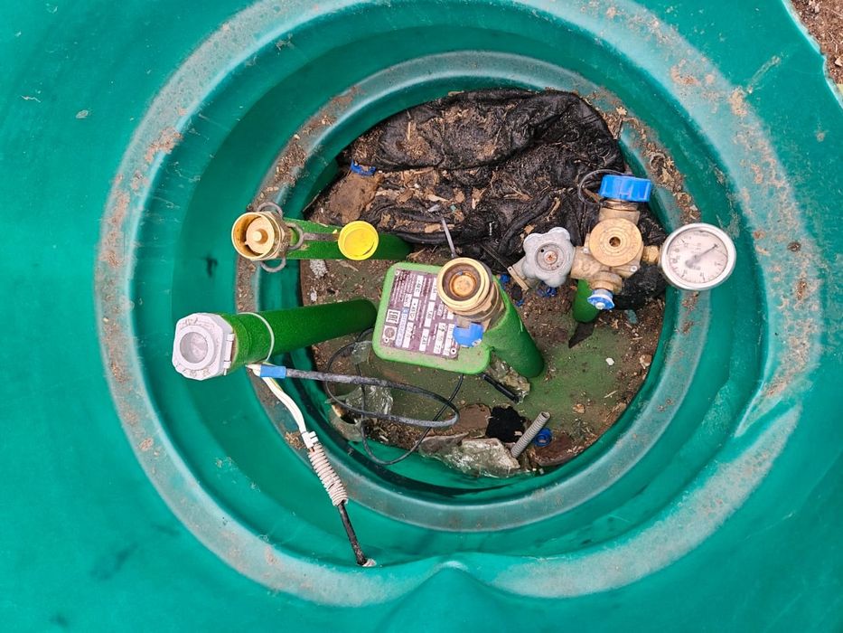 Метолический ёмкость газ