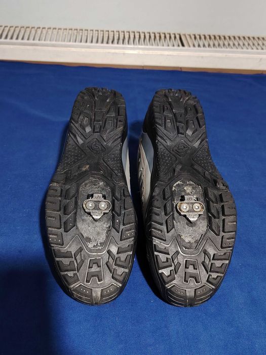 SCOTT Crus-R adidasi mtb, Cu plăcuțe SPD, mărimea 44, interior 28 cm.