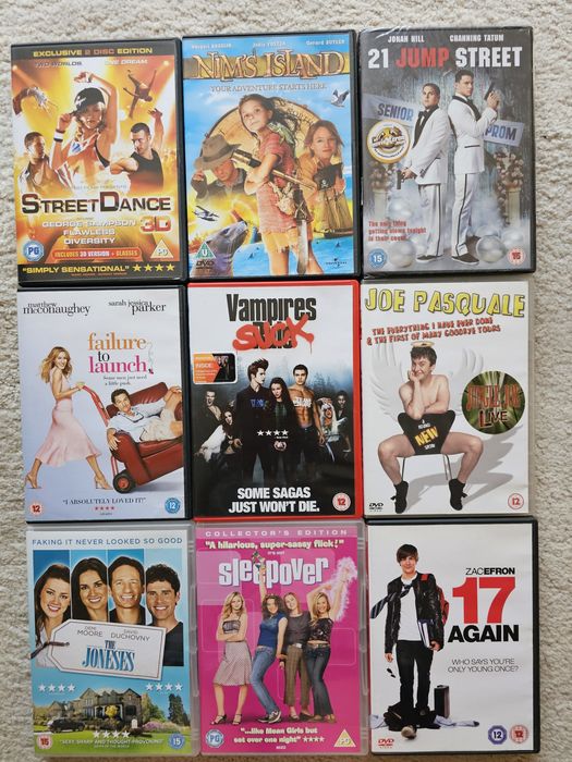 Оригинални  DVD  на Английски език от лична колекция
