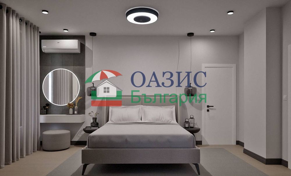2-етажна градска къща с 2 спални-110,53 кв. м.+Паркомясто 12,5 кв. м.+40 кв. м. двор,Гранд Вилидж,Кошарица,България