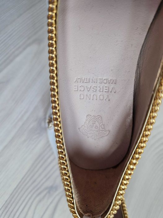 Balerini Versace Young piele naturala Italia noi