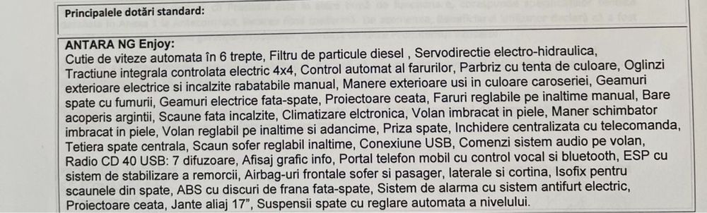 Opel Antara,2.2 CDTI ,161 cp an 2014