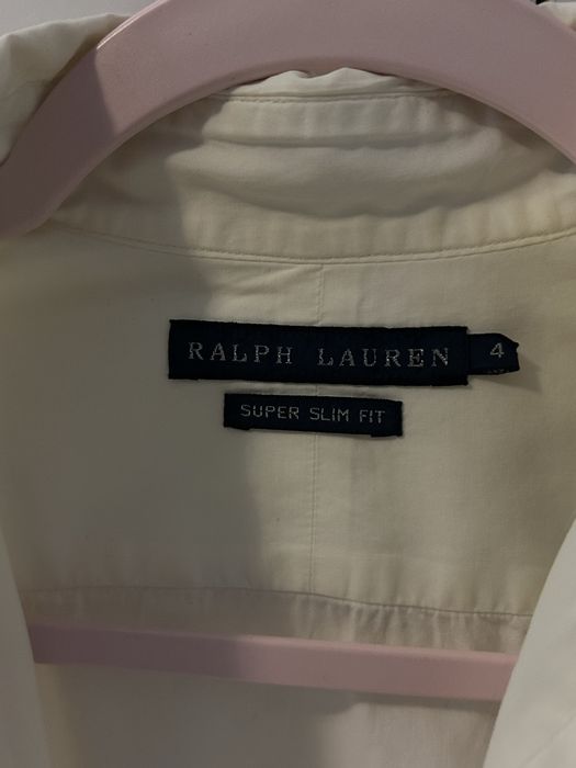 Ralph Lauren белая рубашка