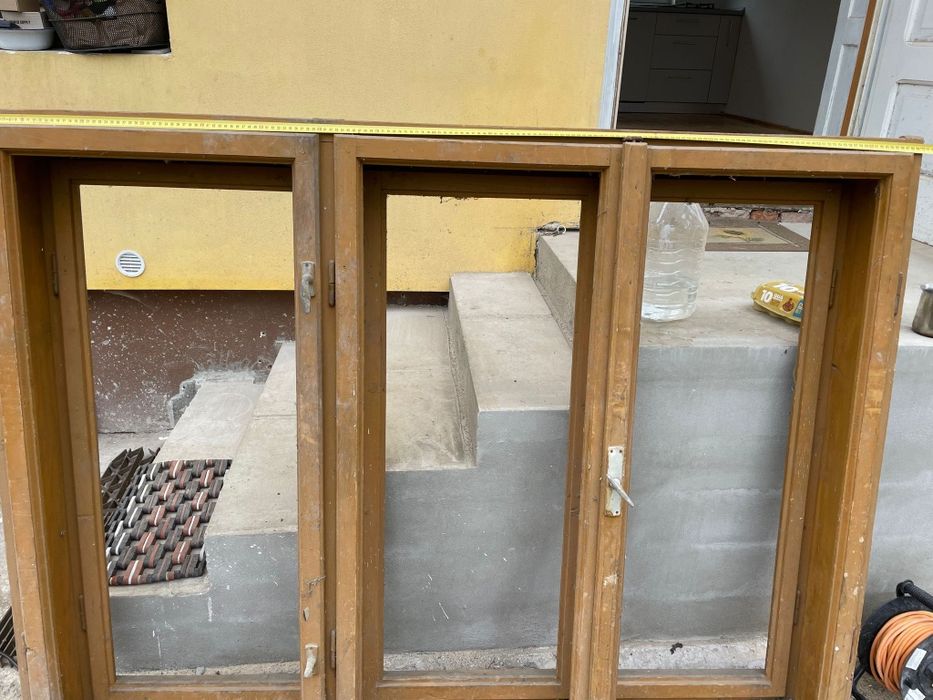 Geam 3 canate de brad