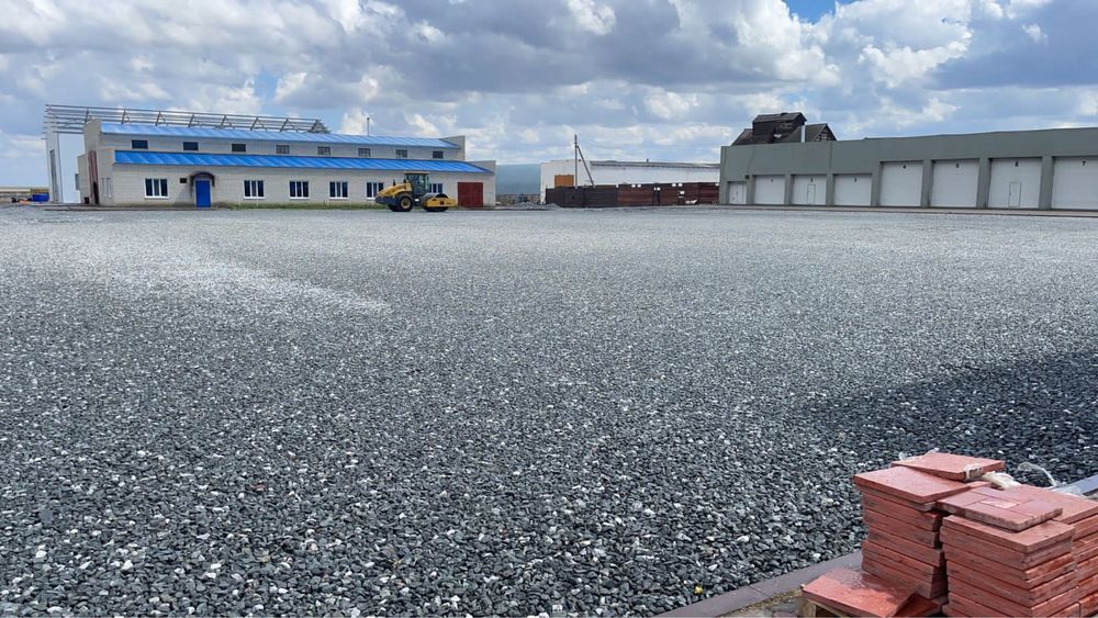 Асфальт брусчатка