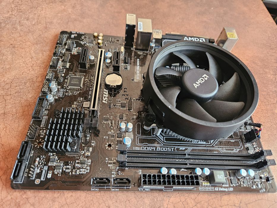 Kit PC skAM4 AMD Ryzen 5 2600X AMD B350