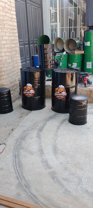 Уникальные столь с горящими центром