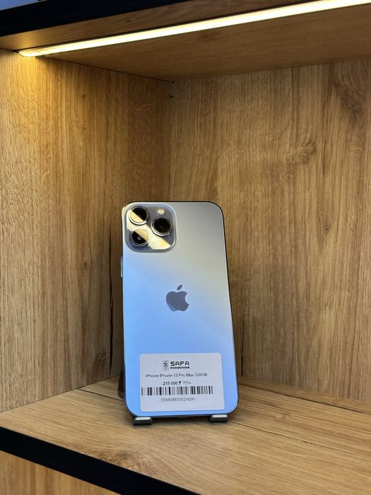 айфон 13 про макс 128гб синий
