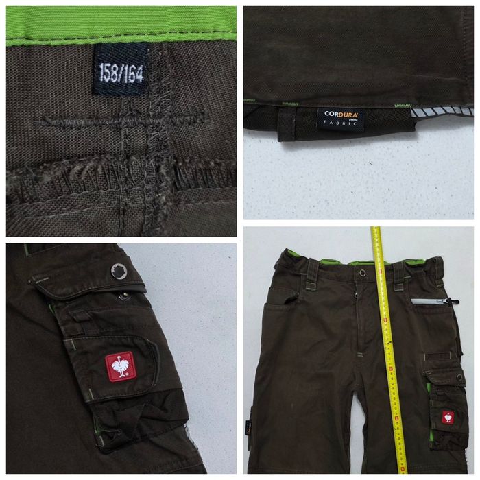 Pantaloni Engelbert Strauss Motion 2020 Cordura, salopeta nr. 158-164 EU sau mărimea XS/S unisex