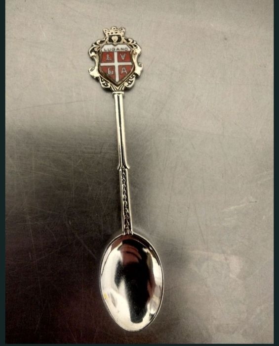 Посребрена Чаена лъжичка за кафе LUGANO