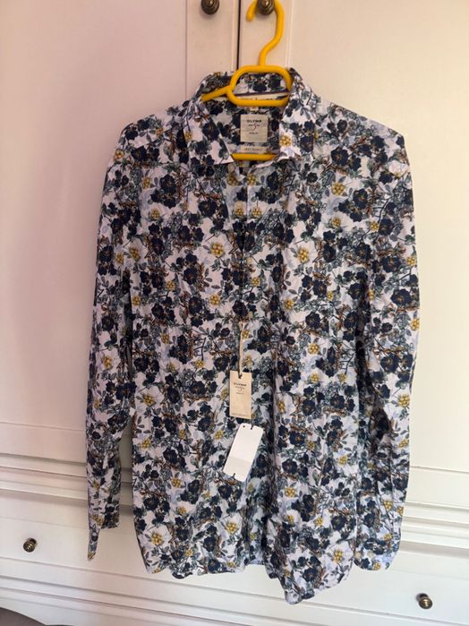 Camasa florala barbati slim fit Olymp