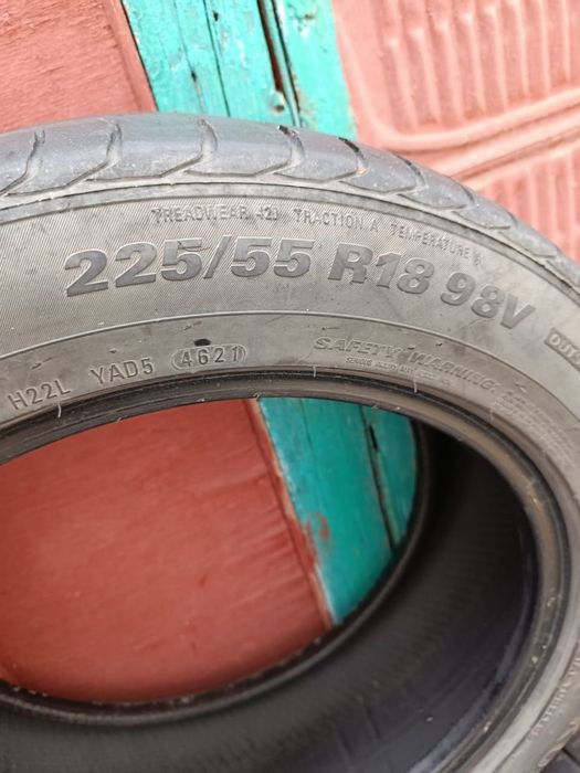 Продам б/у автошины размером 225/55 R18