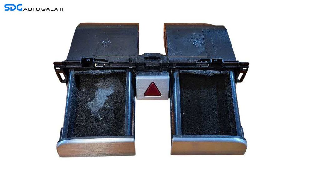 Buton Releu Avarie Avarii cu Sertar Sertare Card Carduri Bord Volkswagen Passat B6 2005 - 2010 Cod 3C0858407 [L8208]