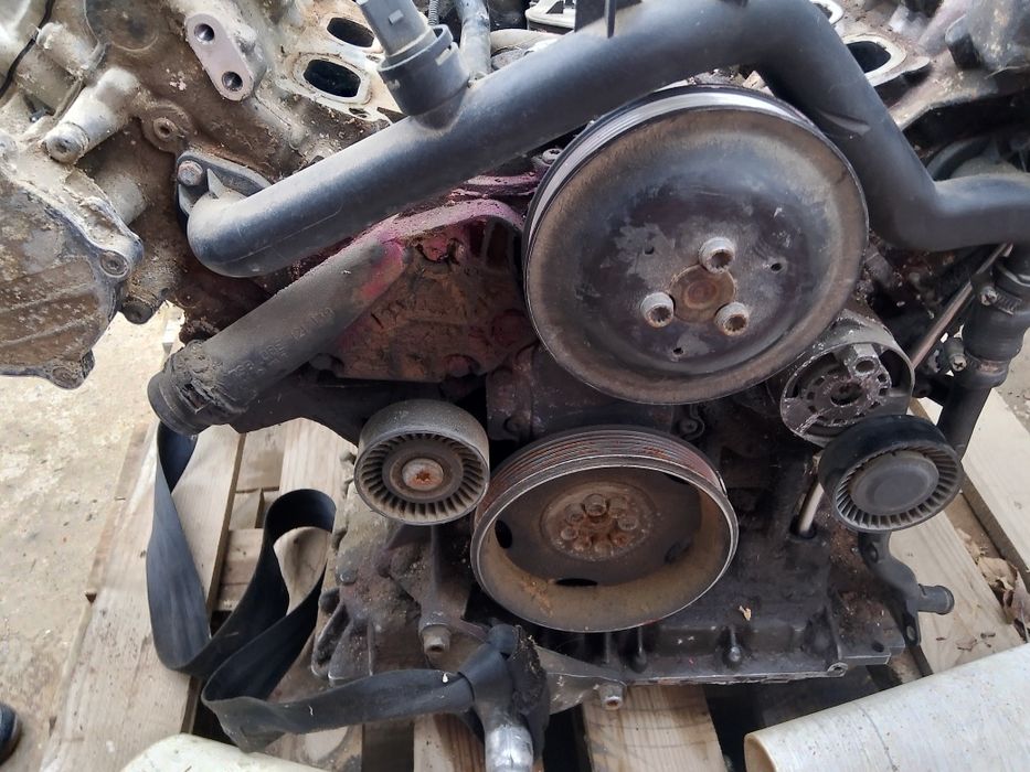 Мотор Ауди а6 разбор