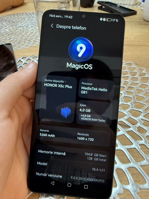 Telefon Honor x5cplus