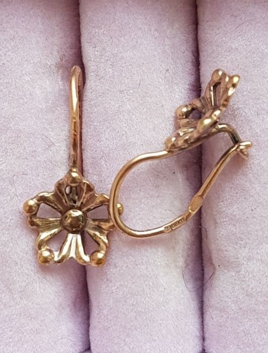 Серьги детские серебрянные