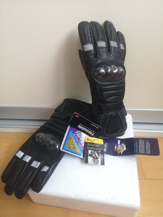 Manus noi moto atv scuter Hipora  piele naturala  kevlar