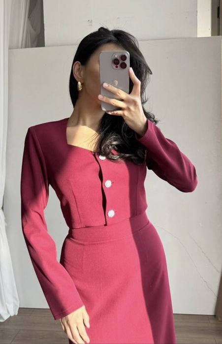 Двойка, расцветка: бордо