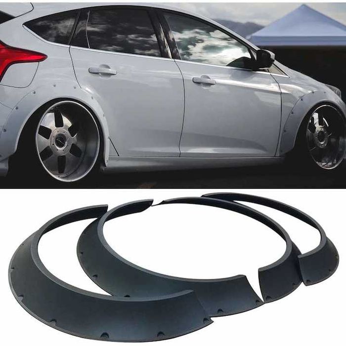 Разширители/Раздувки/Вежди за Калници PVC предни + задни-YF0044