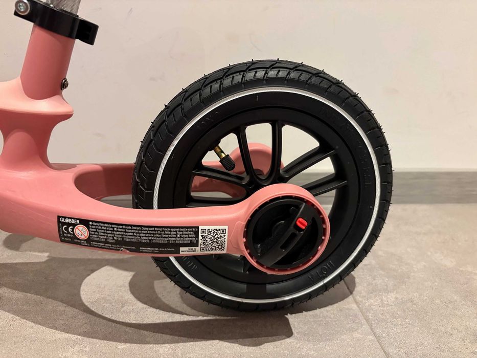 Колело за баланс Globber - Go Bike Elite Air, розово