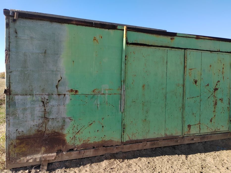 Гараж Вагончик жилой