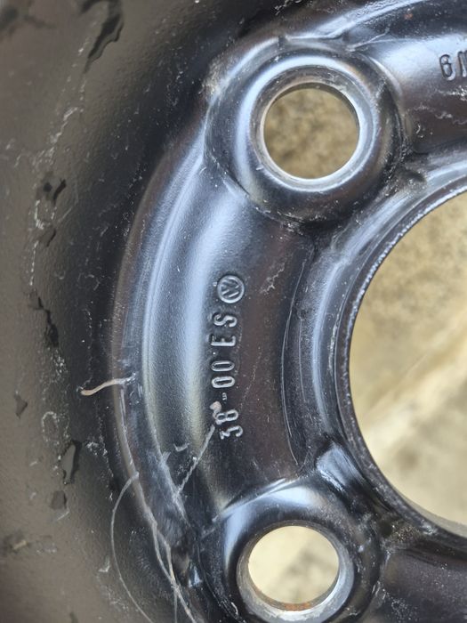 Оригинална  джанта тип патерица 14" за Фолксваген VW 4×100 резервна гума