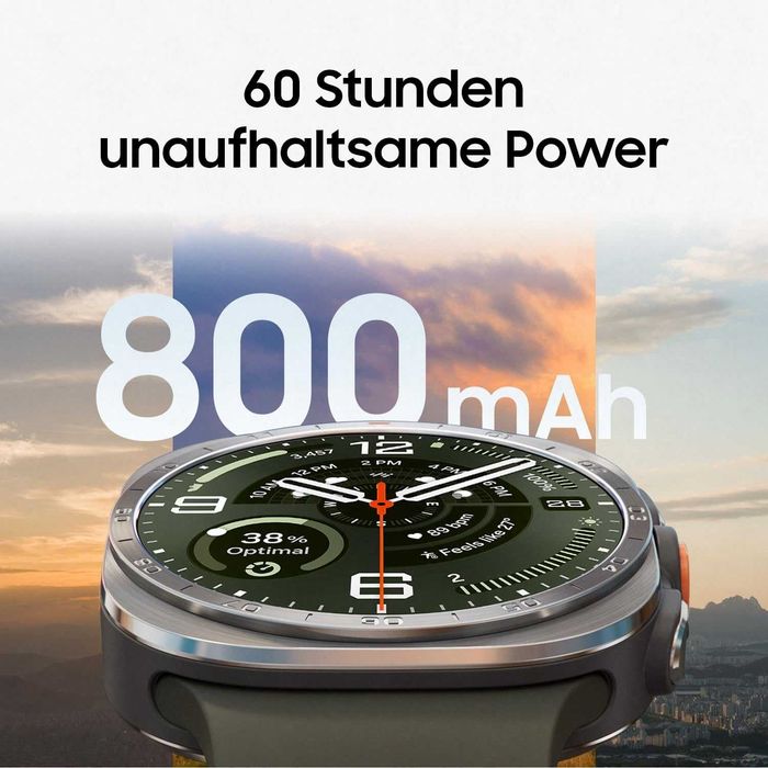 Samsung Galaxy Watch Ultra 2 L715 (2026) 47mm LTE - Titanium Grey, Titanium Silver Нов! 2г Гаранция!