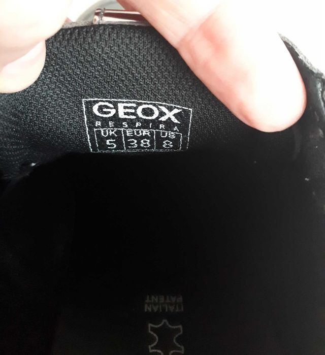 Сникърс Geox D Zosma графит / металик - 38 номер