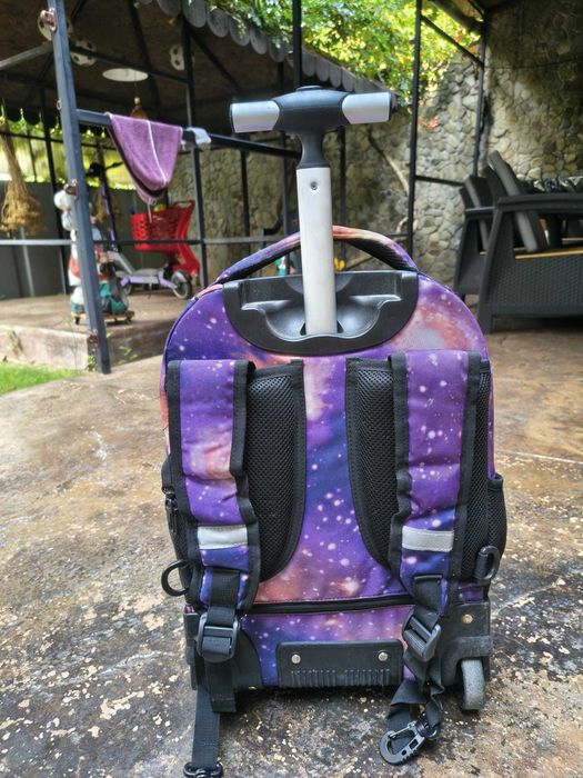 Vand Ghiozdan Troler Multifunctional cu Rotile