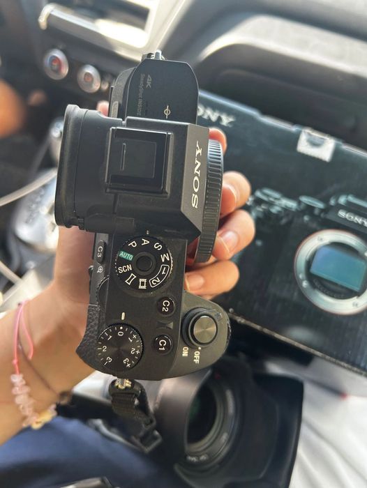 фотоаппарат Sony и объектив