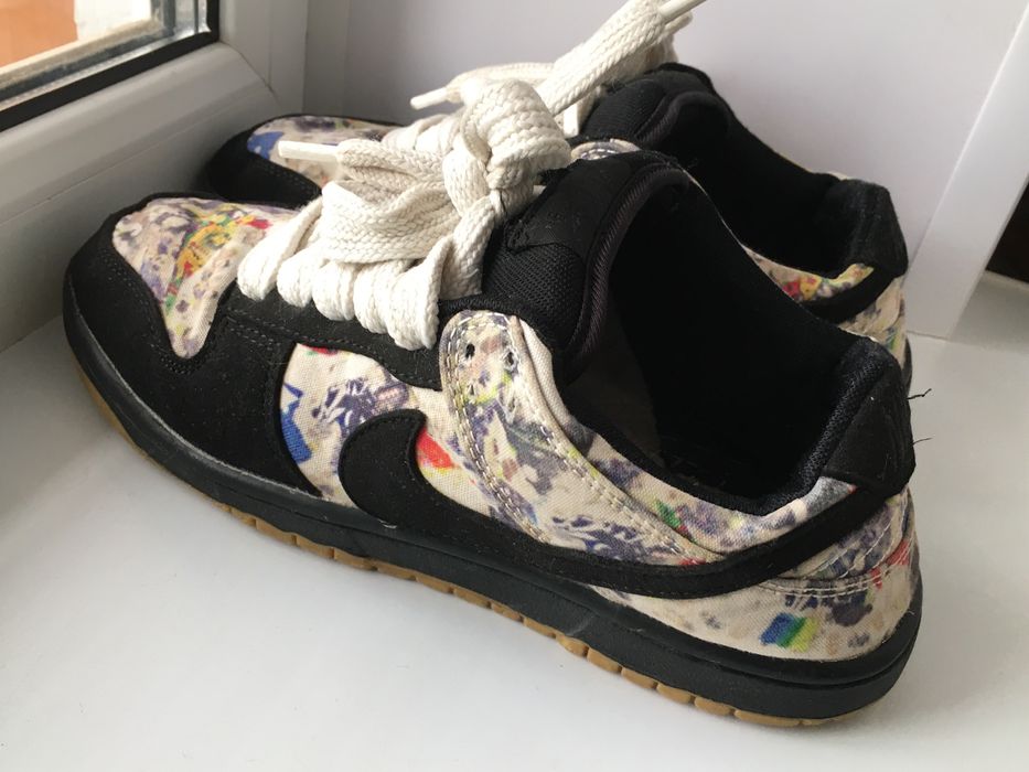 Nike sb dunk low “rammellzee” X supreme