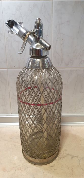 Винтидж руски сифон за газирани напитки